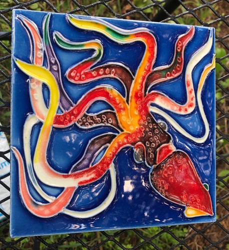 Unique art pottery display - art,