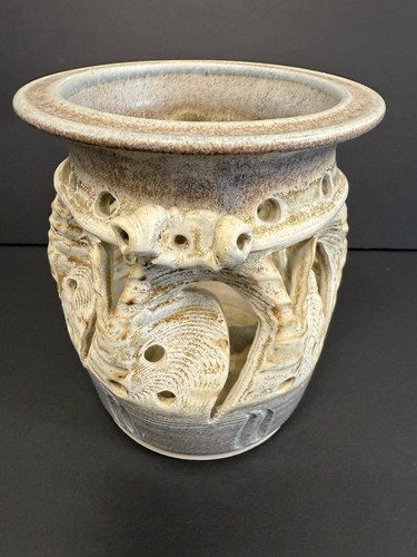 Unique art pottery display - pottery,
