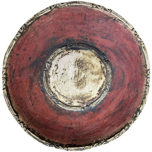 Pottery red clay decorative - pottery,