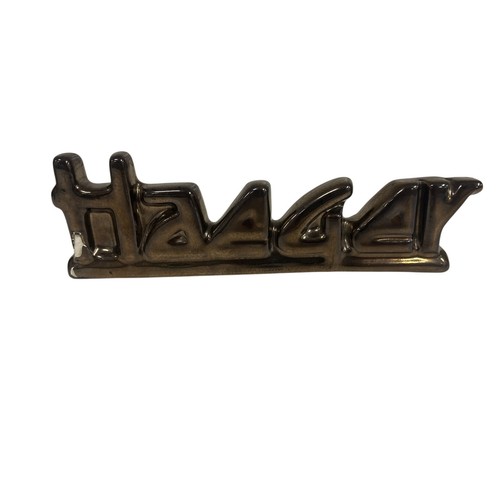 Vintage haeger pottery logo - haeger,