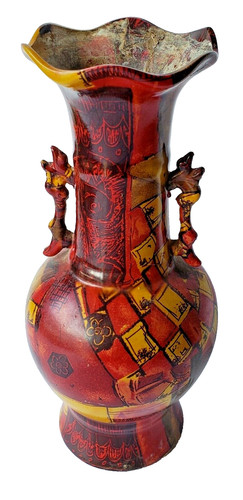 Vintage chinese art exhibit - art,