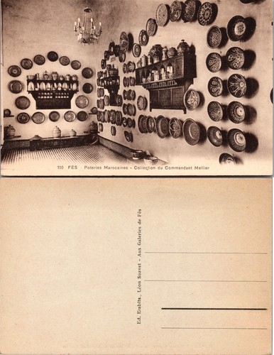 Moroccan pottery wall display - moroccan,