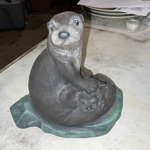 Vintage retro otter otters - retro,
