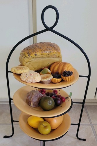 Pottery barn tier wrought - pottery,