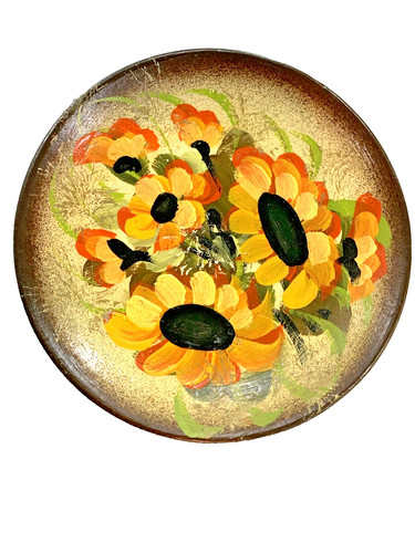 Vintage hand painted floral - vintage,