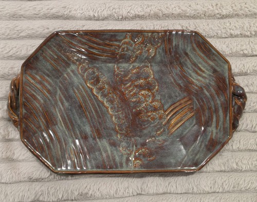 Studio art pottery tray - studio,