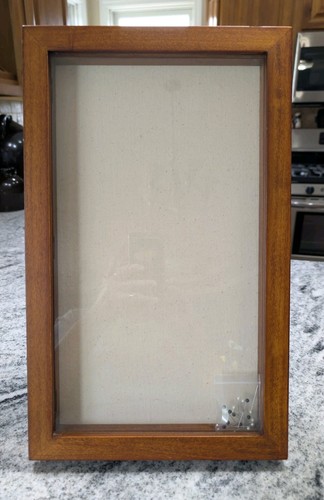 Pottery barn shadow box - pottery, frame